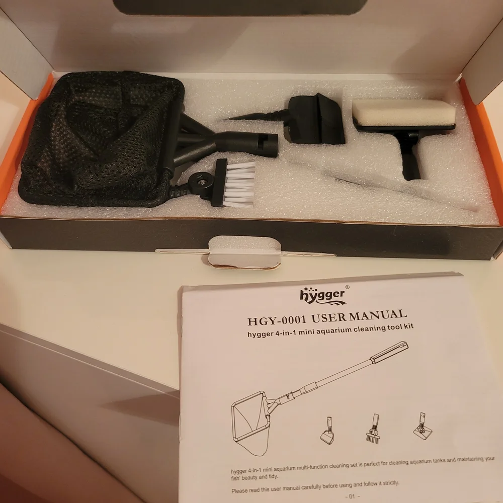 Aquarium Cleaning Kit - Black